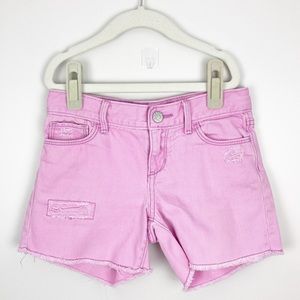 Old Navy - 8 Girls Pink Denim Shorts